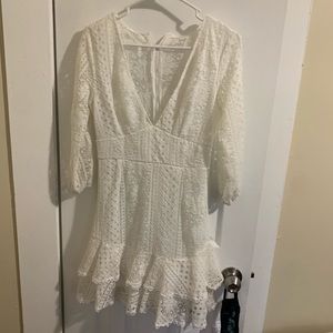 White dress!